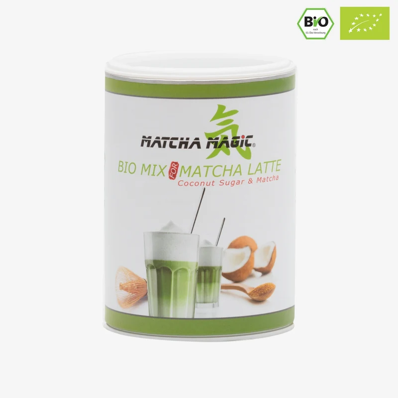 Bio Matcha Latte Mix mit Kokosblütenzucker (200g)
