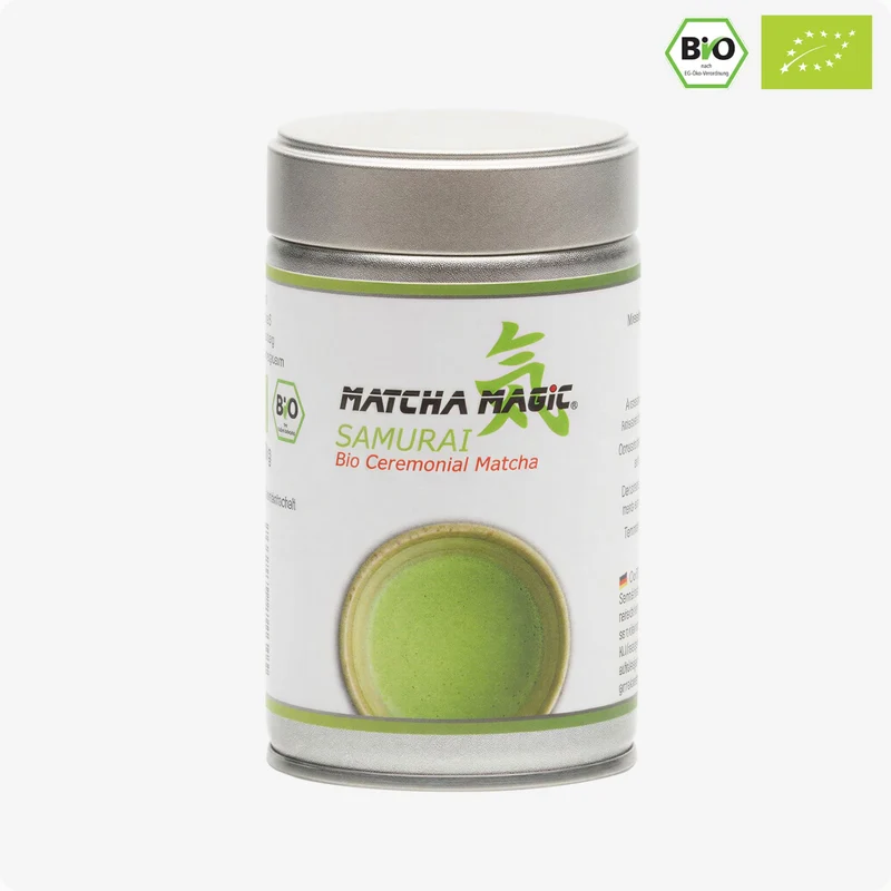 Bio Matcha SAMURAI – Zeremonielle Qualität (30g/80g)