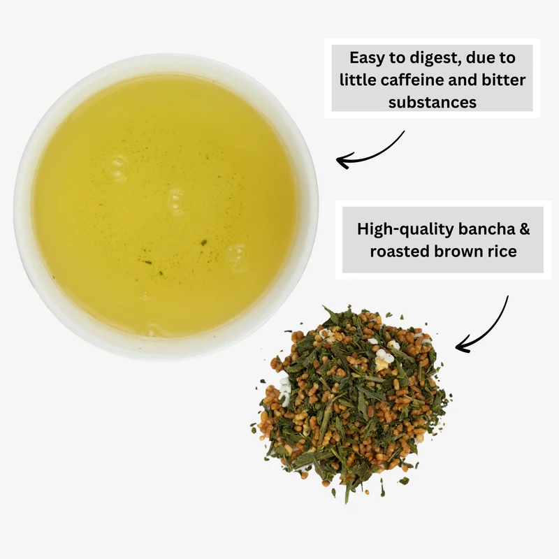 Bio Genmaicha Premium Grüntee mit geröstetem Reis (80g)