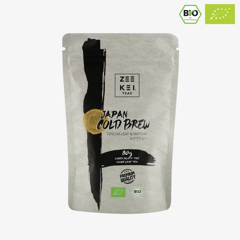 Bio Cold Brew Tee - Tencha & Matcha, Premium Grüntee (80g)