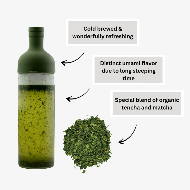 Bio Cold Brew Tee - Tencha & Matcha, Premium Grüntee (80g)