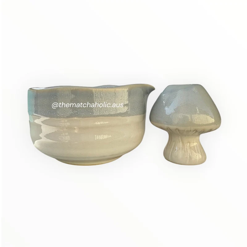 Chawan + Chasen Holder