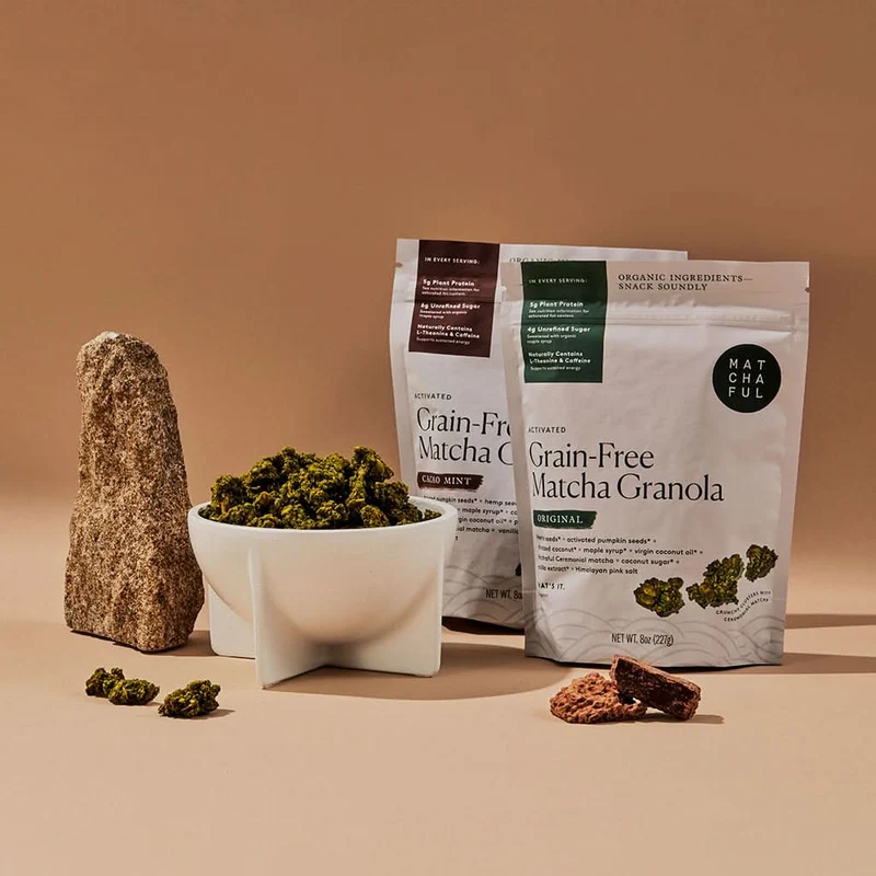 Original Grain-Free Activated Matcha Granola - 8oz