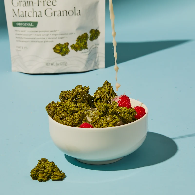 Original Grain-Free Activated Matcha Granola - 8oz