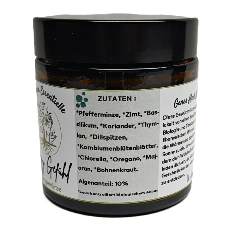 💪 Happy Gefühl – Algen-Bio-Gewürzmischung für Reinheit & Leichtigkeit – 25 g