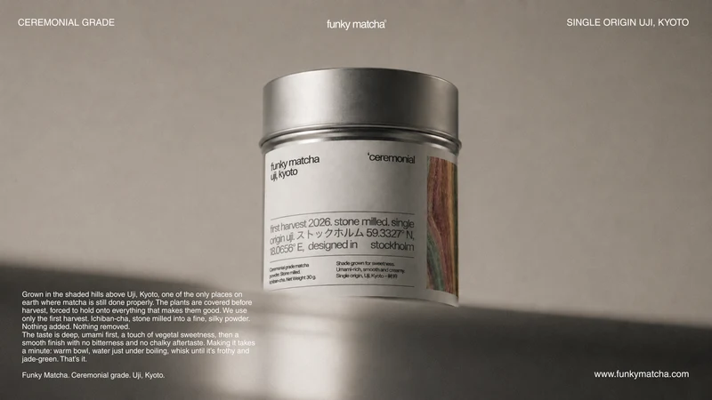 Ceremonial Matcha Powder — Single Origin Uji, Kyoto | 30g