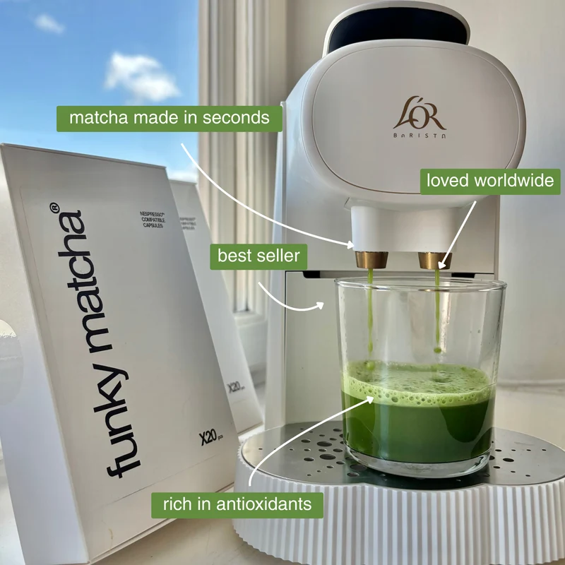 Ceremonial Matcha Pods (Nespresso® Compatible)*