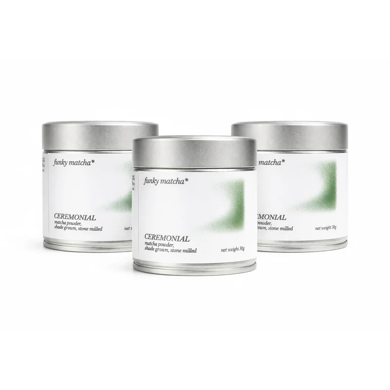 Ceremonial Grade Matcha Powder - 30g Tin