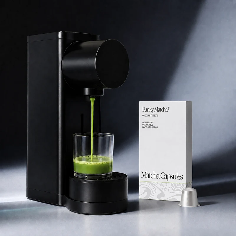 Coconut Matcha Pods (Nespresso® Compatible)*