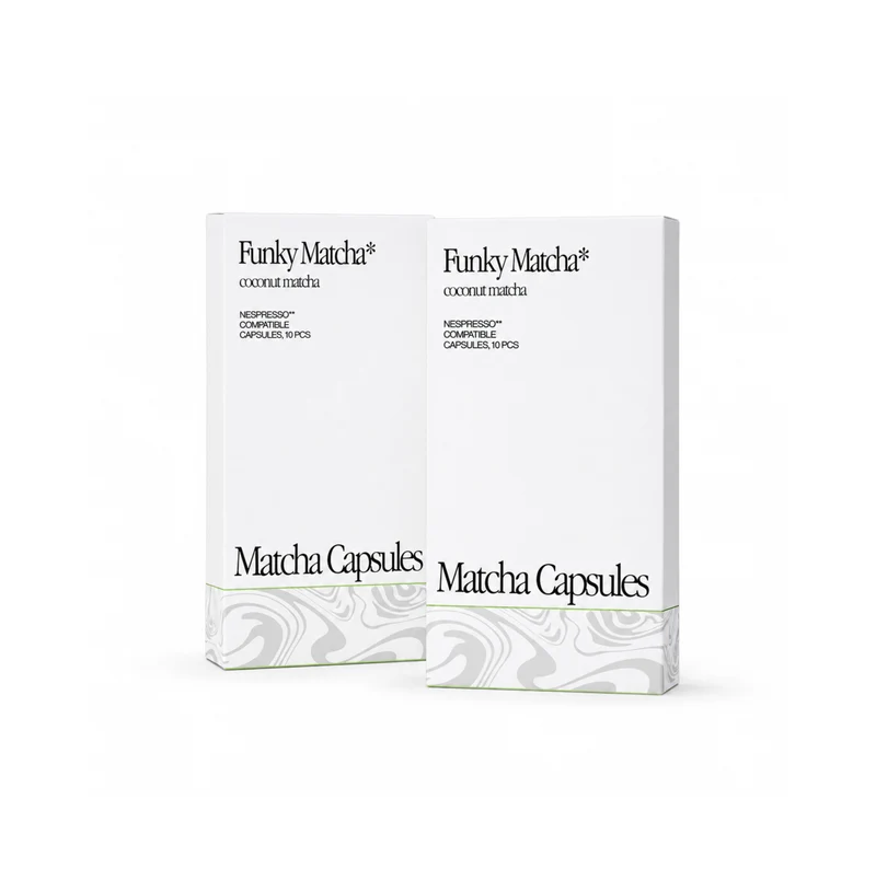 Coconut Matcha Pods (Nespresso® Compatible)*