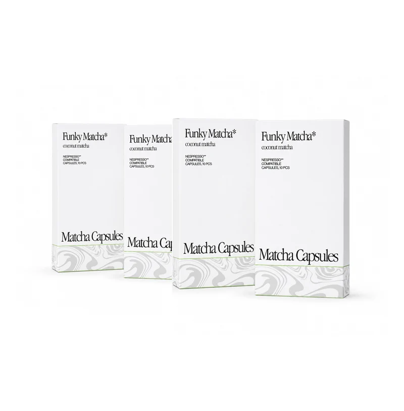 Coconut Matcha Pods (Nespresso® Compatible)*