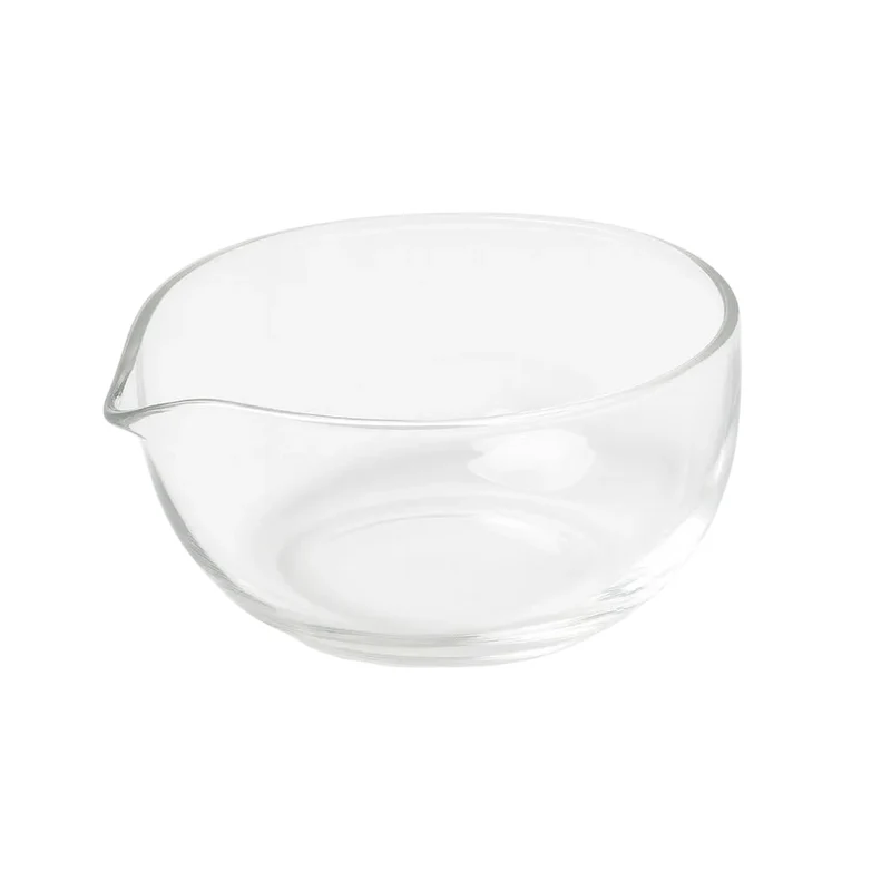 Glass Matcha Bowl with Spout