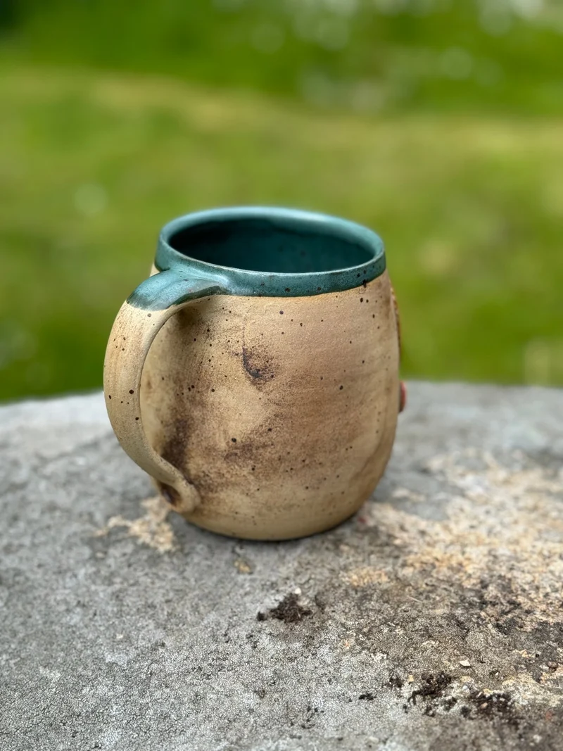 Handgefertigte Hobbit Keramik Tasse 600 ml