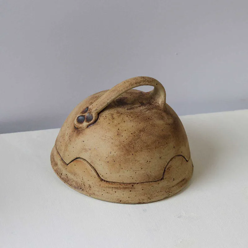 Keramik Butterglocke Handmade