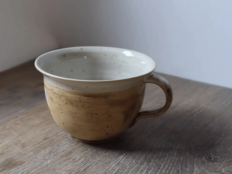 Jumbotasse aus Keramik, handgefertigt 500–700 ml