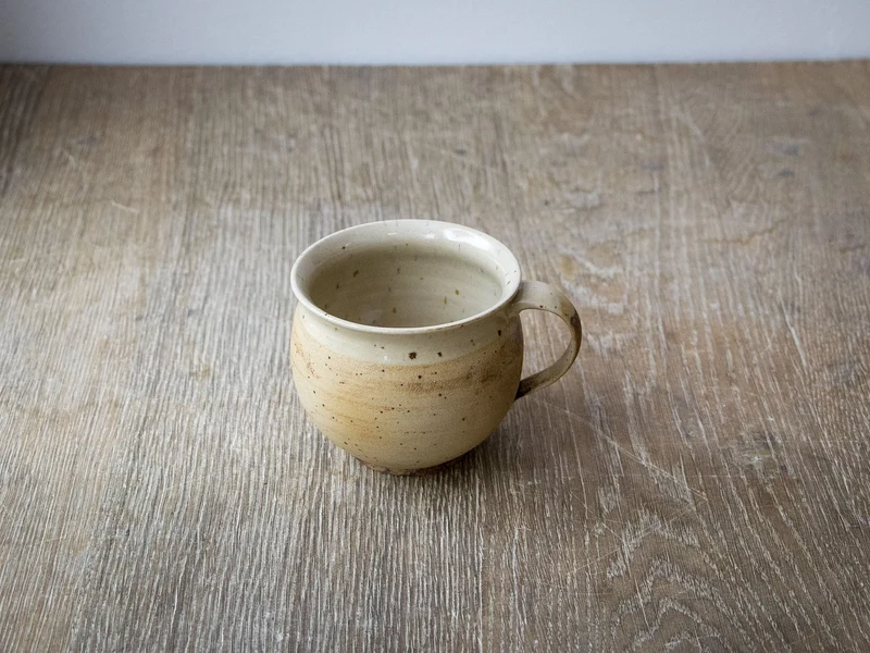Keramik Tasse bauchig Handgegemacht