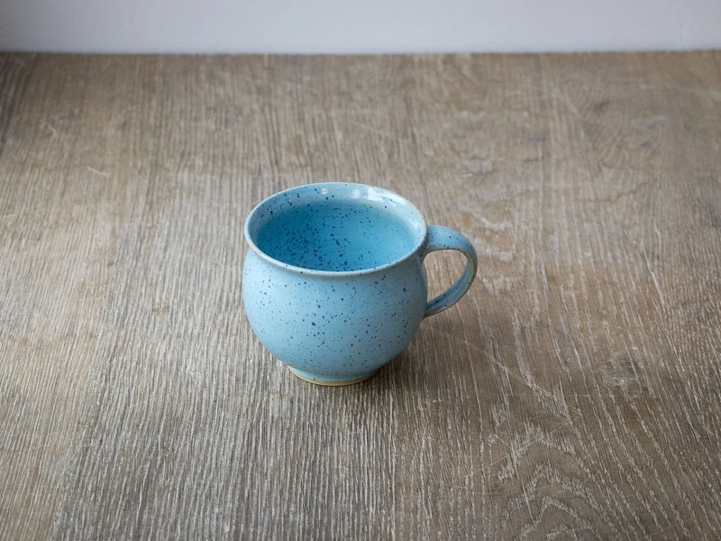 Keramik Tasse bauchig Handgegemacht