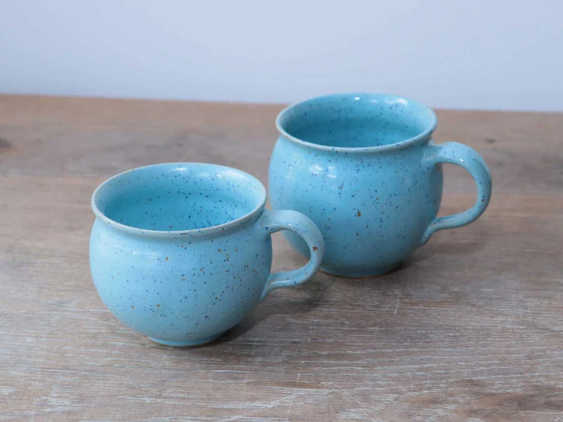 Keramik Tasse bauchig Handgegemacht