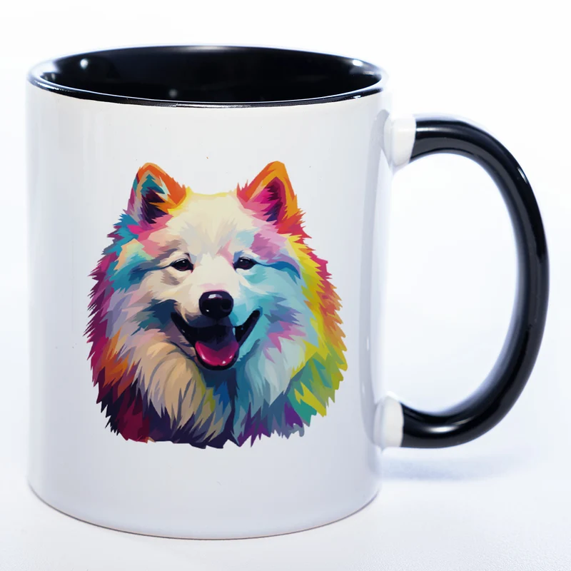 Mug Art Tasse mit Samoyede Motiv 5 - Kaffeetasse StickyWorld Exclusive