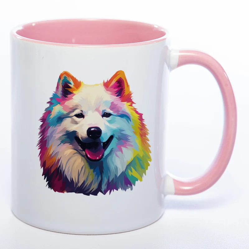 Mug Art Tasse mit Samoyede Motiv 5 - Kaffeetasse StickyWorld Exclusive