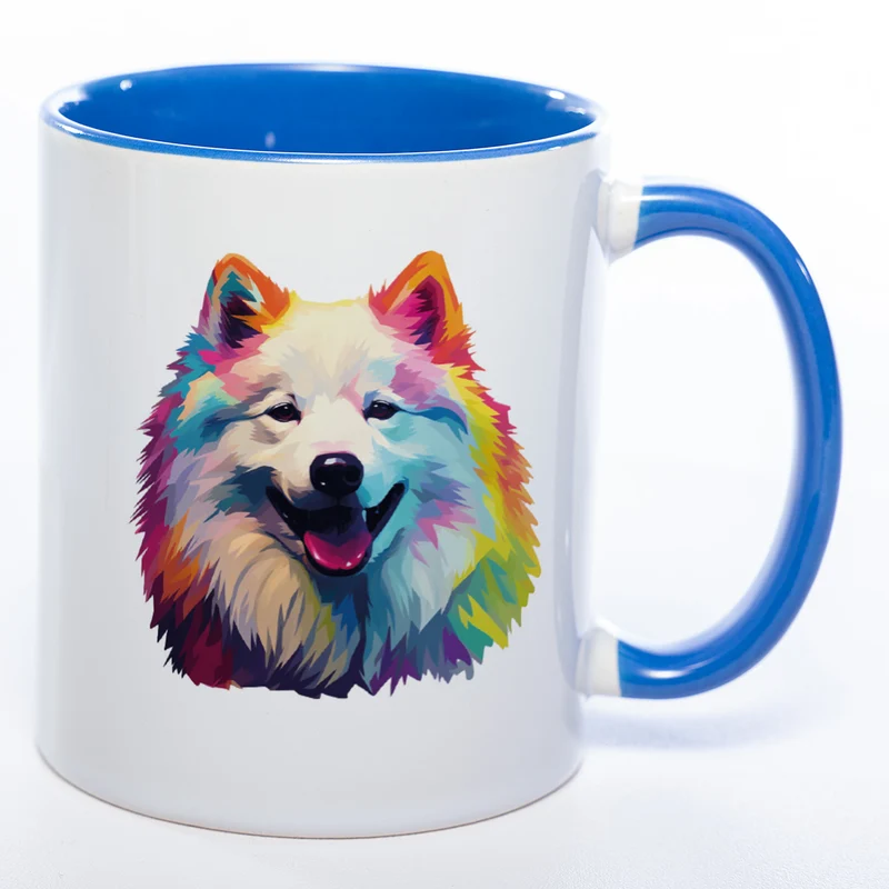 Mug Art Tasse mit Samoyede Motiv 5 - Kaffeetasse StickyWorld Exclusive