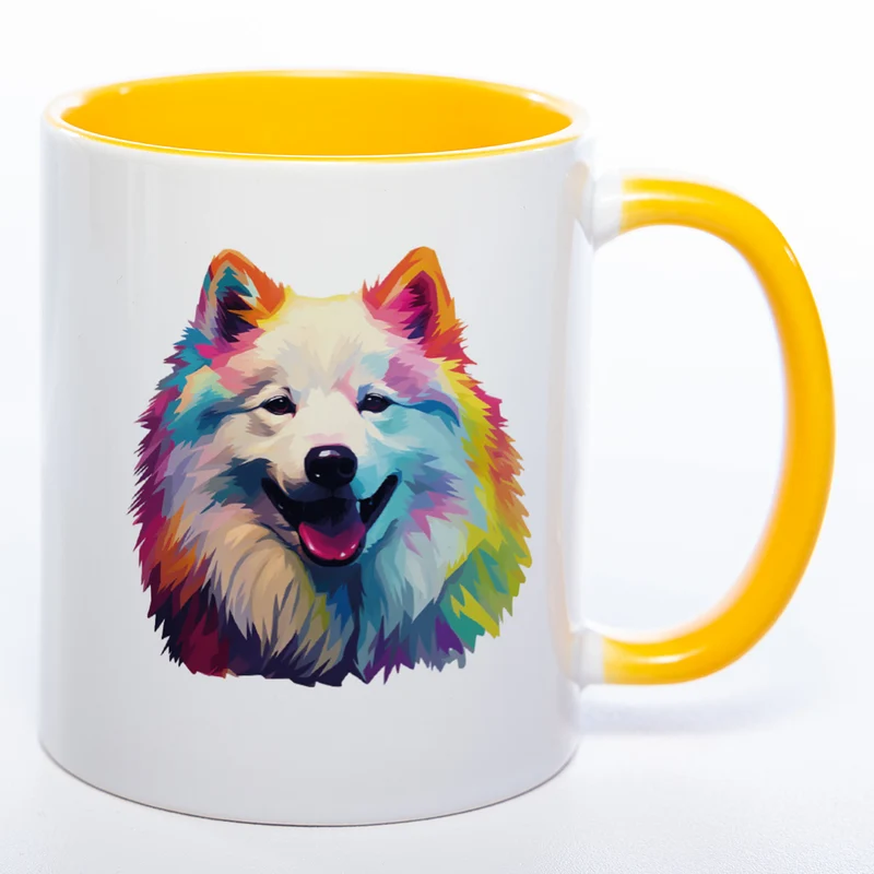 Mug Art Tasse mit Samoyede Motiv 5 - Kaffeetasse StickyWorld Exclusive