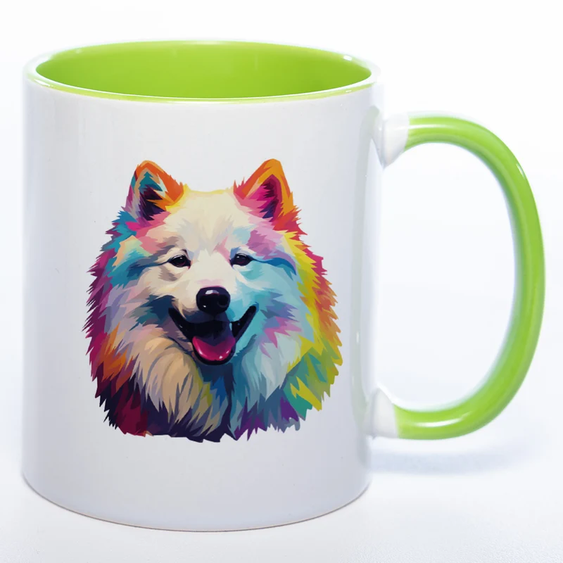 Mug Art Tasse mit Samoyede Motiv 5 - Kaffeetasse StickyWorld Exclusive