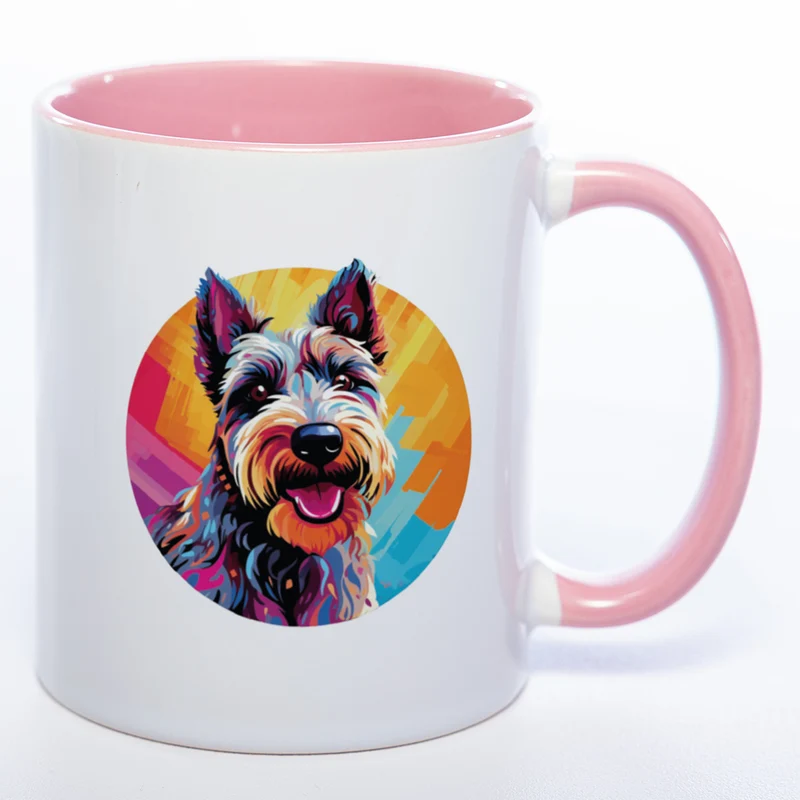 Mug Art Tasse mit Scotch Terrier Motiv & wahlweise mit NAMEN - Kaffeetasse StickyWorld Exclusive