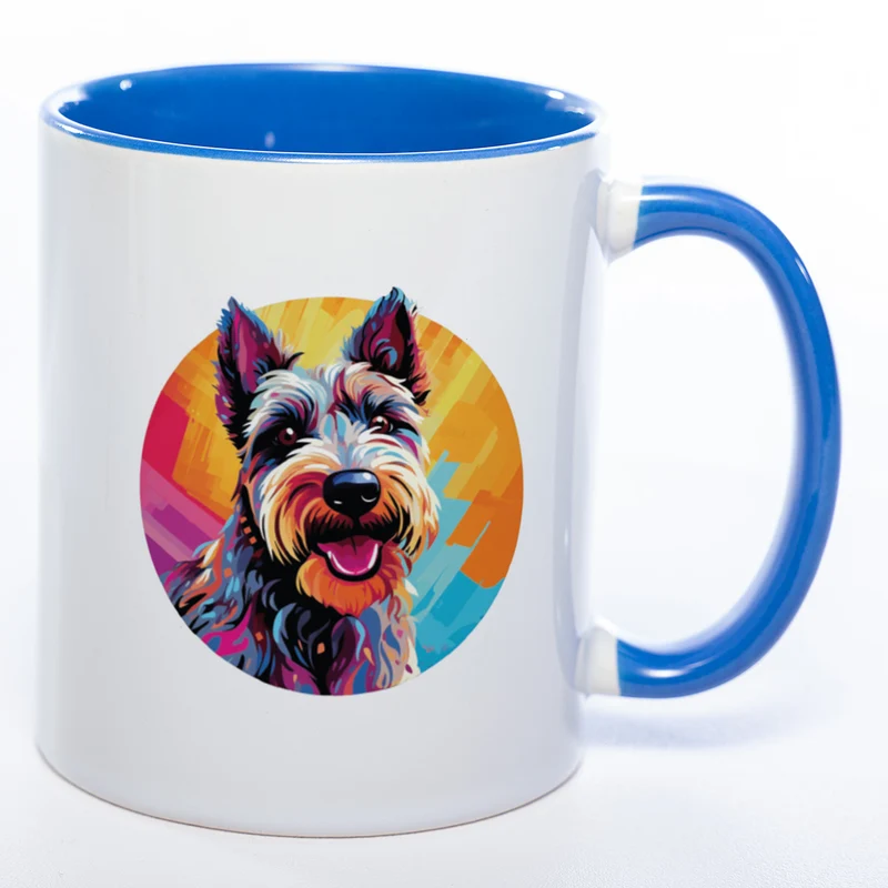 Mug Art Tasse mit Scotch Terrier Motiv & wahlweise mit NAMEN - Kaffeetasse StickyWorld Exclusive