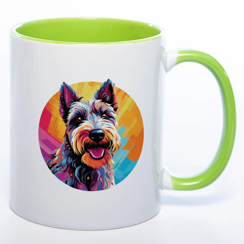 Mug Art Tasse mit Scotch Terrier Motiv & wahlweise mit NAMEN - Kaffeetasse StickyWorld Exclusive