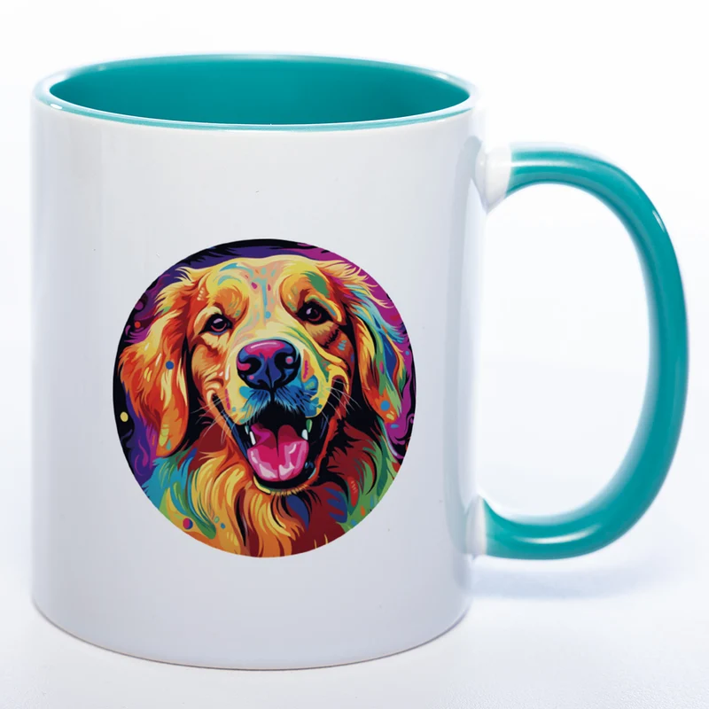 Mug Art Tasse mit Hovawart Motiv 2 wahlweise mit NAME - Kaffeetasse StickyWorld Exclusive