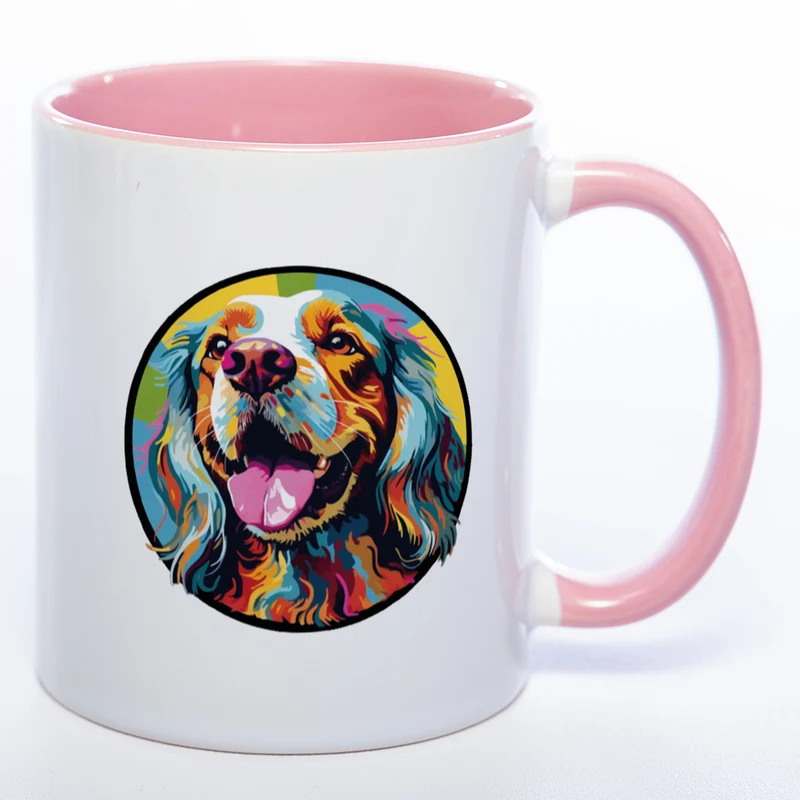 Mug Art Tasse mit Cocker Spaniel Motiv 4 & wahlweise mit NAMEN - Kaffeetasse StickyWorld Exclusive