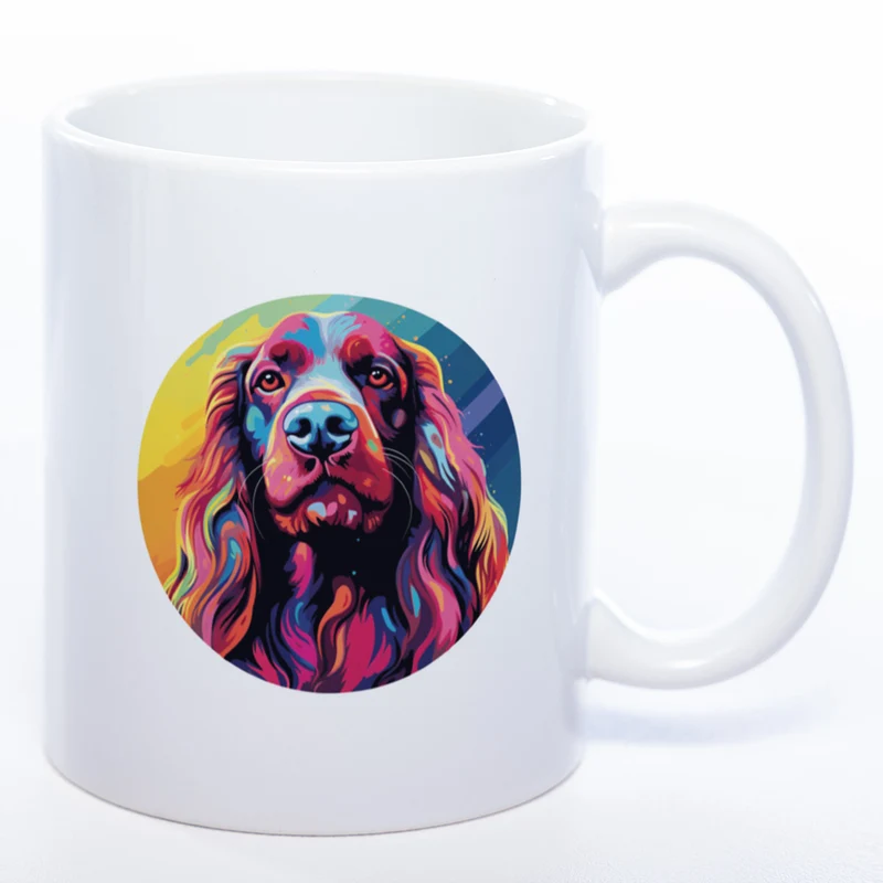 Mug Art Tasse mit Cocker Spaniel Motiv 2 & wahlweise mit NAMEN - Kaffeetasse StickyWorld Exclusive