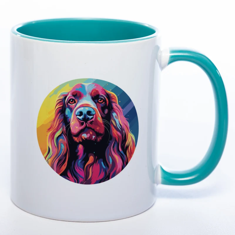 Mug Art Tasse mit Cocker Spaniel Motiv 2 & wahlweise mit NAMEN - Kaffeetasse StickyWorld Exclusive