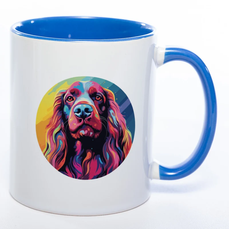 Mug Art Tasse mit Cocker Spaniel Motiv 2 & wahlweise mit NAMEN - Kaffeetasse StickyWorld Exclusive