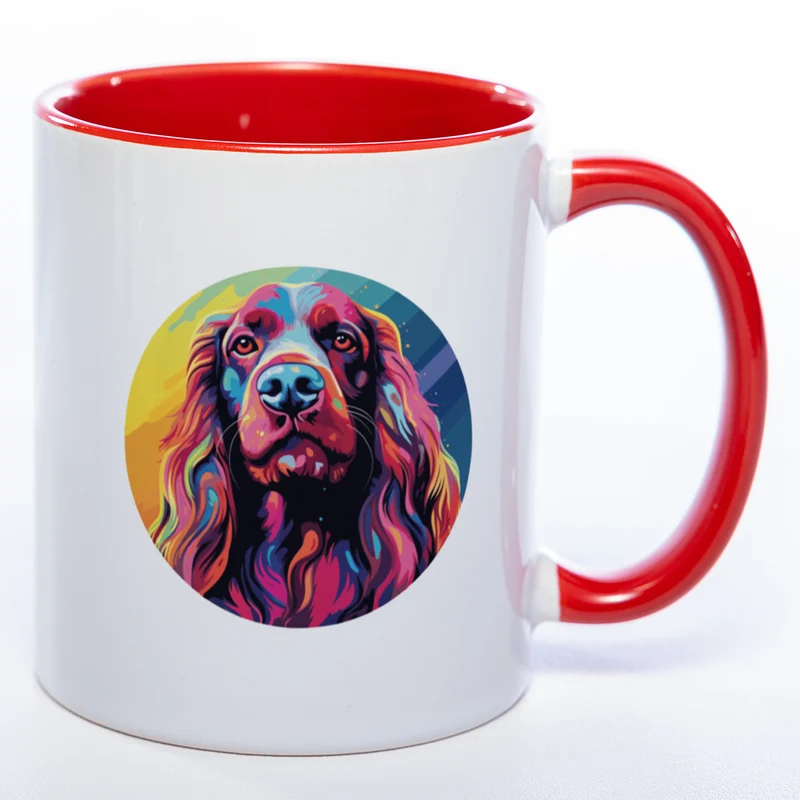 Mug Art Tasse mit Cocker Spaniel Motiv 2 & wahlweise mit NAMEN - Kaffeetasse StickyWorld Exclusive