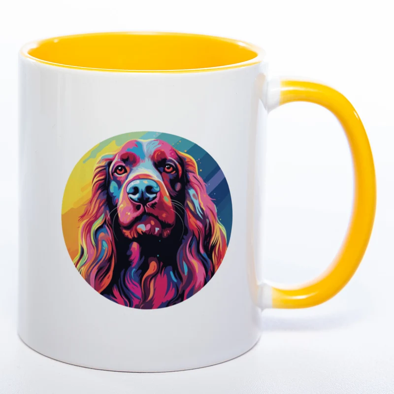 Mug Art Tasse mit Cocker Spaniel Motiv 2 & wahlweise mit NAMEN - Kaffeetasse StickyWorld Exclusive