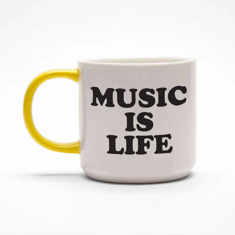 Magpie Peanuts Music is Life Tasse