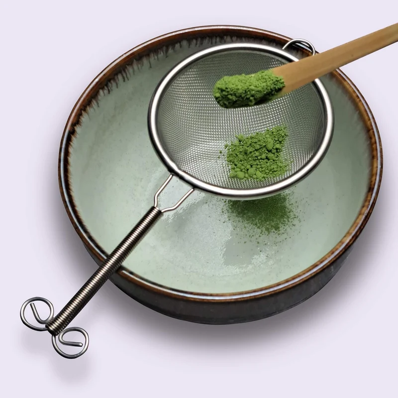Matcha Tee Sieb Chakoshi