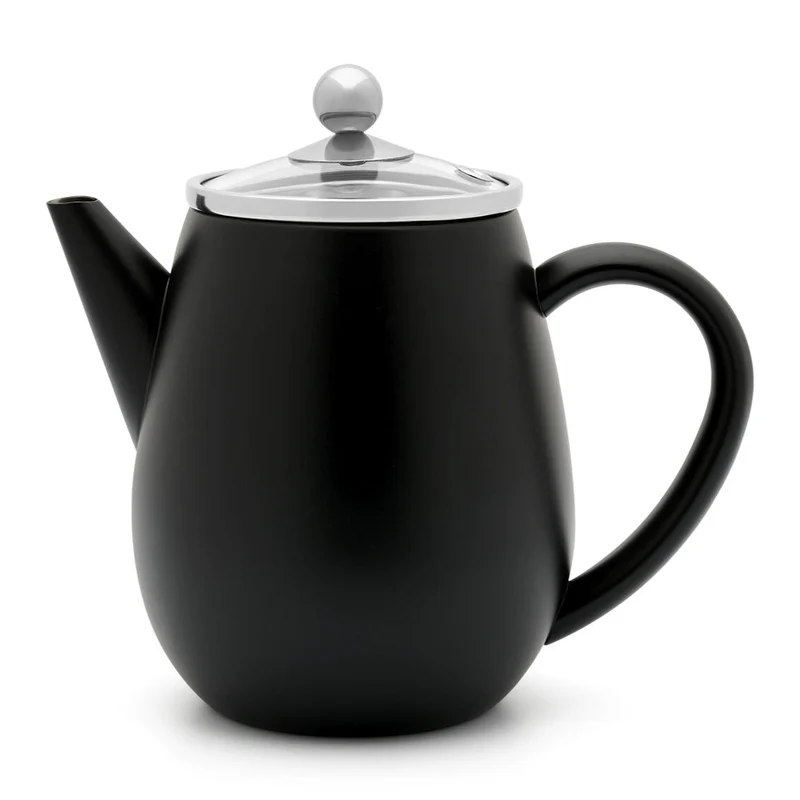 Bredemeijer Teekanne Duet Eva 0,5L schwarz matt