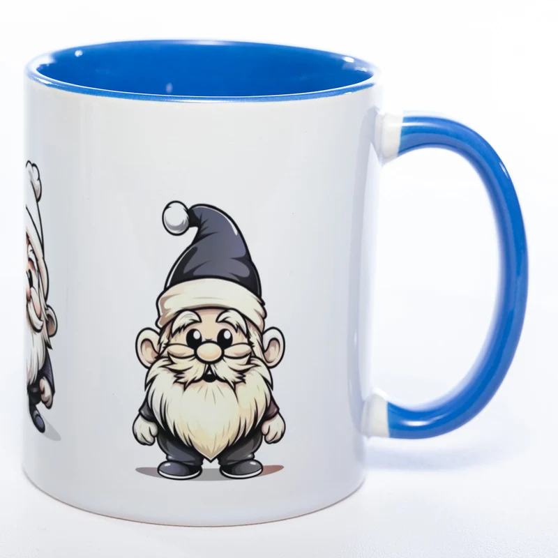 Weihnachtswichtel - süße Kaffeetasse zu Weihnachten - spülmaschinenfest
