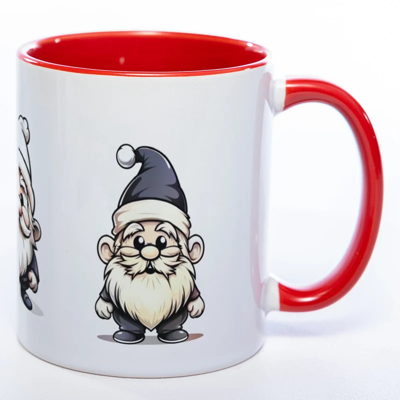 Weihnachtswichtel - süße Kaffeetasse zu Weihnachten - spülmaschinenfest