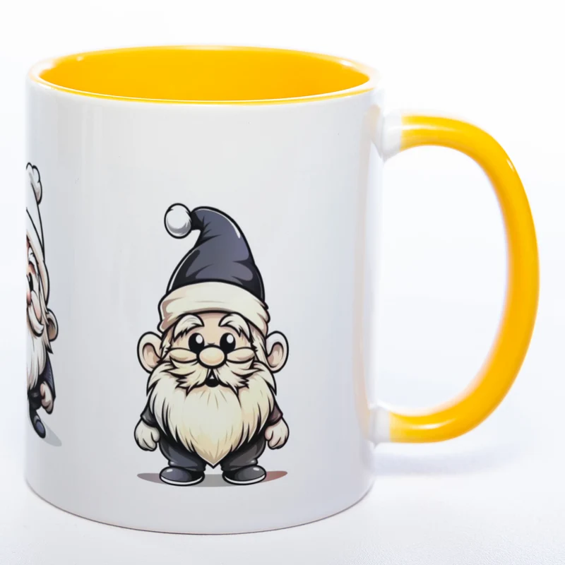 Weihnachtswichtel - süße Kaffeetasse zu Weihnachten - spülmaschinenfest