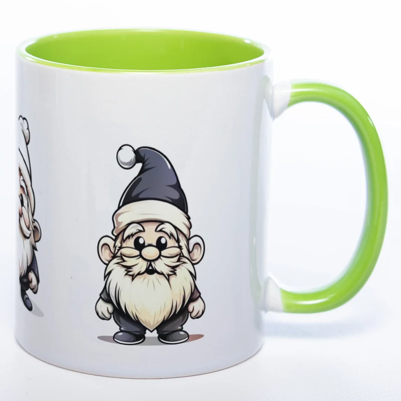Weihnachtswichtel - süße Kaffeetasse zu Weihnachten - spülmaschinenfest