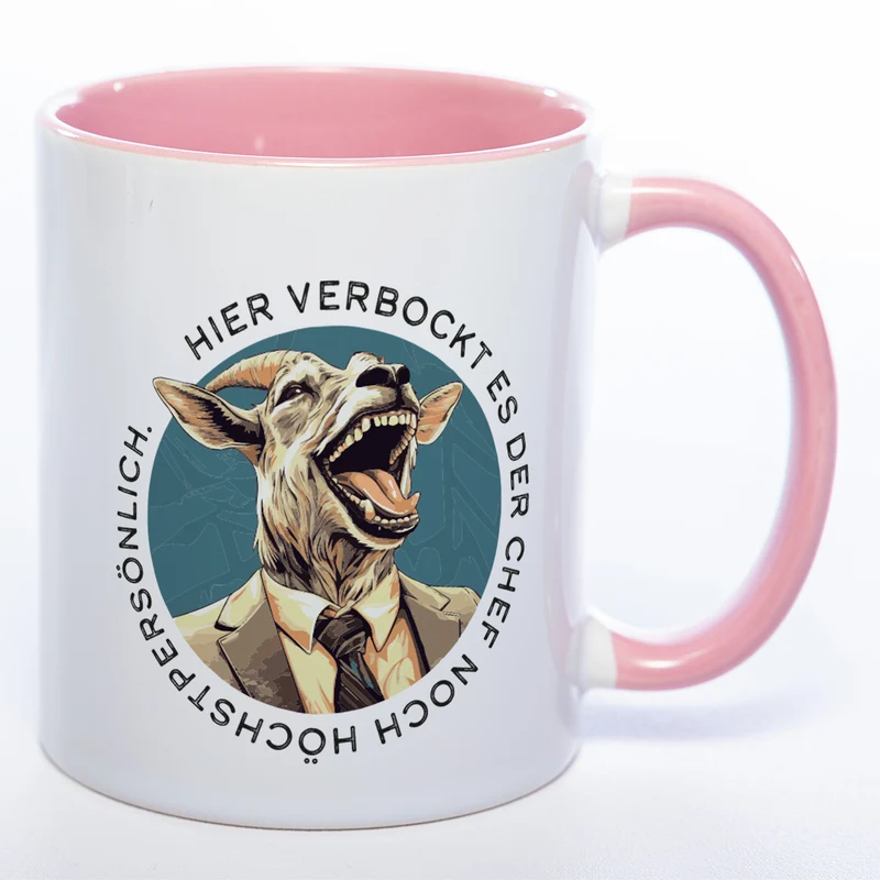 Chef Tasse - lustige Kaffeetasse - spülmaschinenfest