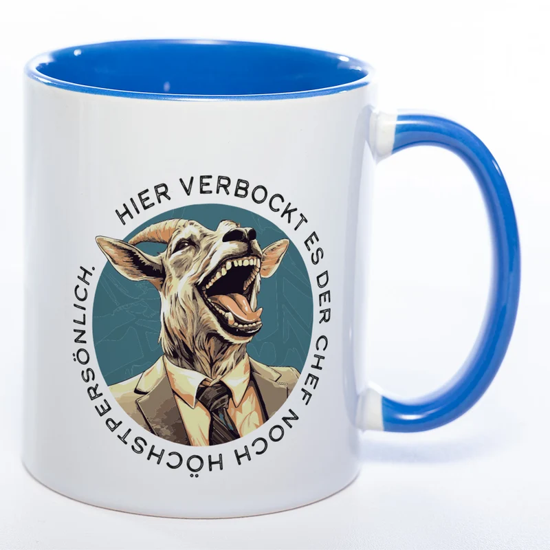 Chef Tasse - lustige Kaffeetasse - spülmaschinenfest