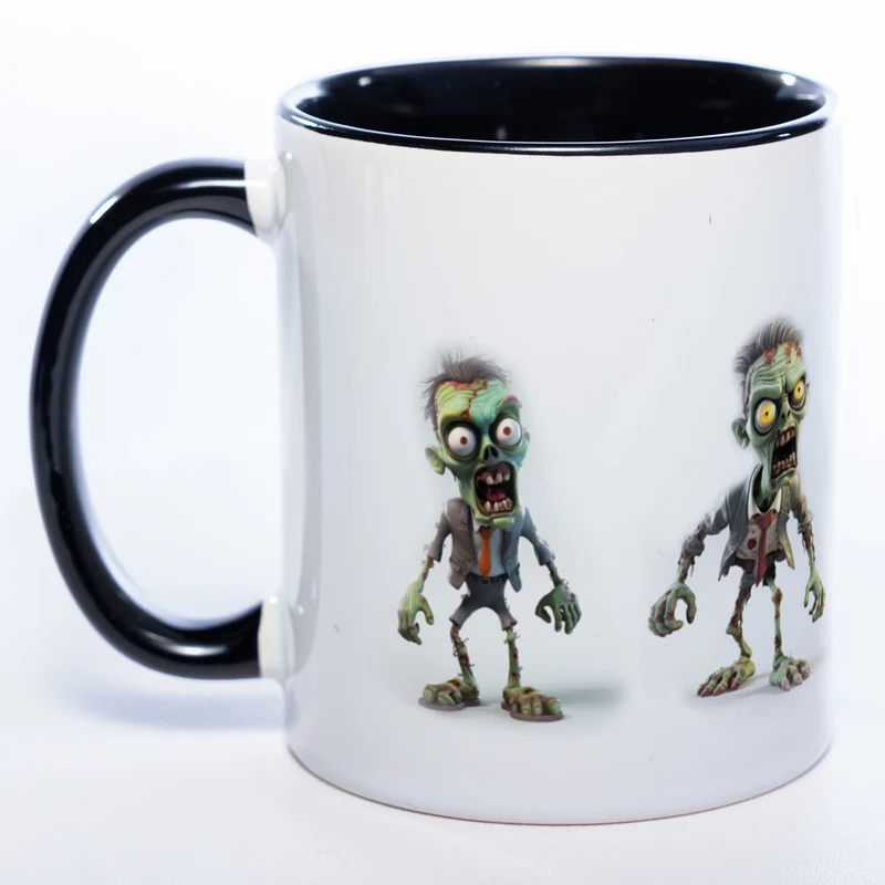 Zombieinvasion Tasse - exclusive Kaffeetasse spülmaschinenfest