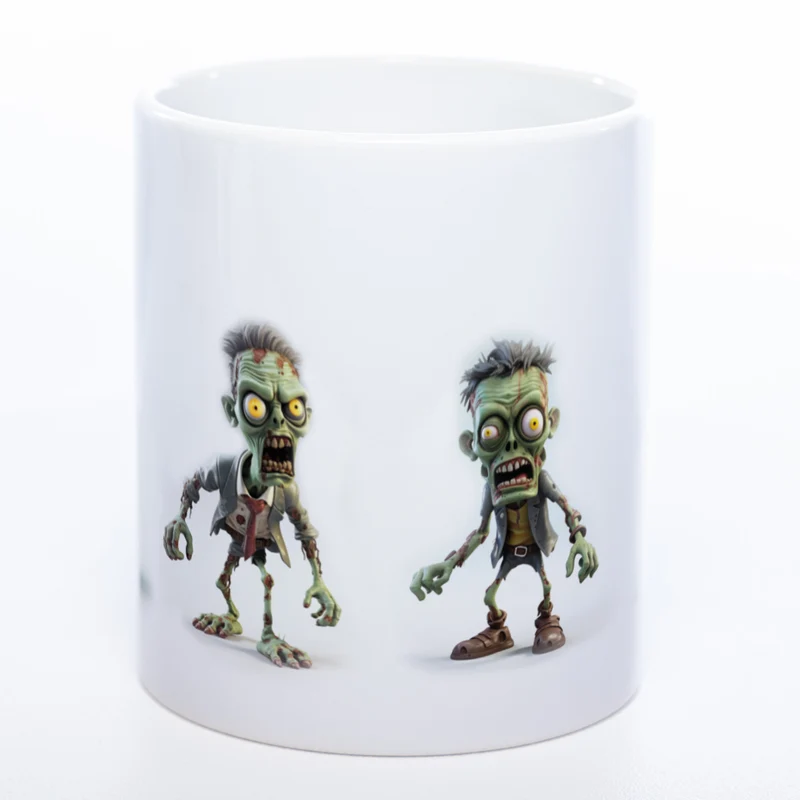 Zombieinvasion Tasse - exclusive Kaffeetasse spülmaschinenfest