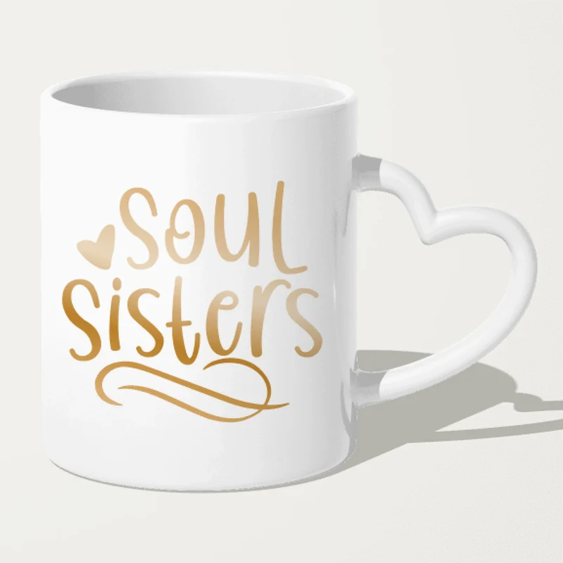 Mug personnalisé Meilleure amie (2 amies)
