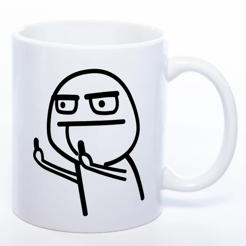 Mister Stinky 2 Motiv-Tasse - lustige Kaffeetasse fürs Büro- in vielen Farben und spülmaschinenfest